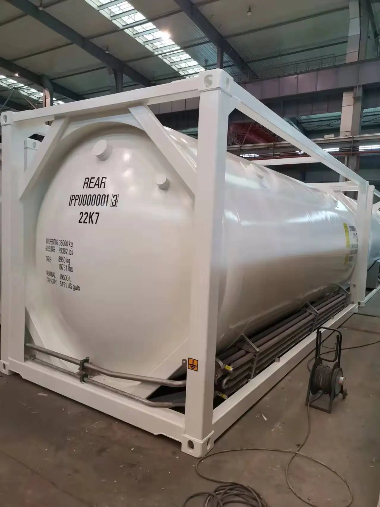 New Liquid CO2 Iso Tank Containers Price 20feet Used Iso Tank Container