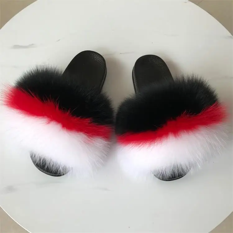 wholesale fur slippers