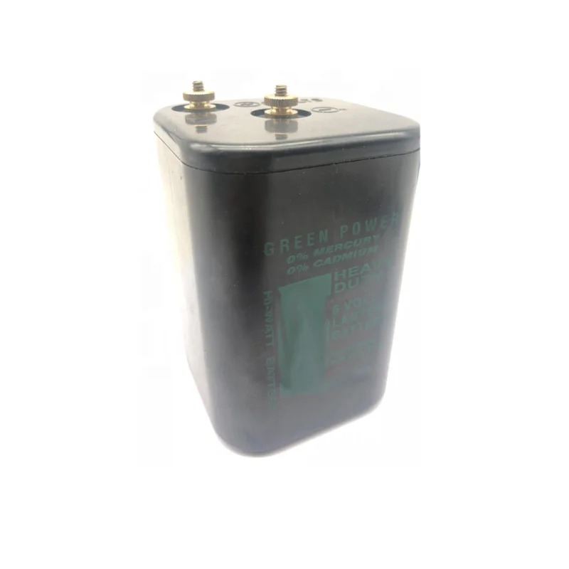 4R25P R25P 6V Ultra Heavy Duty Zinc Carbon Battery for Power Tools & Toys-Barricade Warning Lights 5 Year Shelf Life