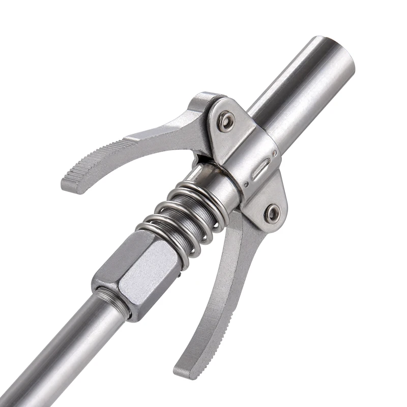 Quick Release Grease Gun Coupler 1/8" Npt Lock Clamp Type Onto Zerk