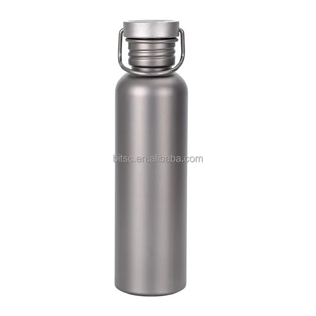 Pure Titanium Sports Water Bottle - Lightweight, Portable, and Heatable Camping Cup for Outdoor Activities