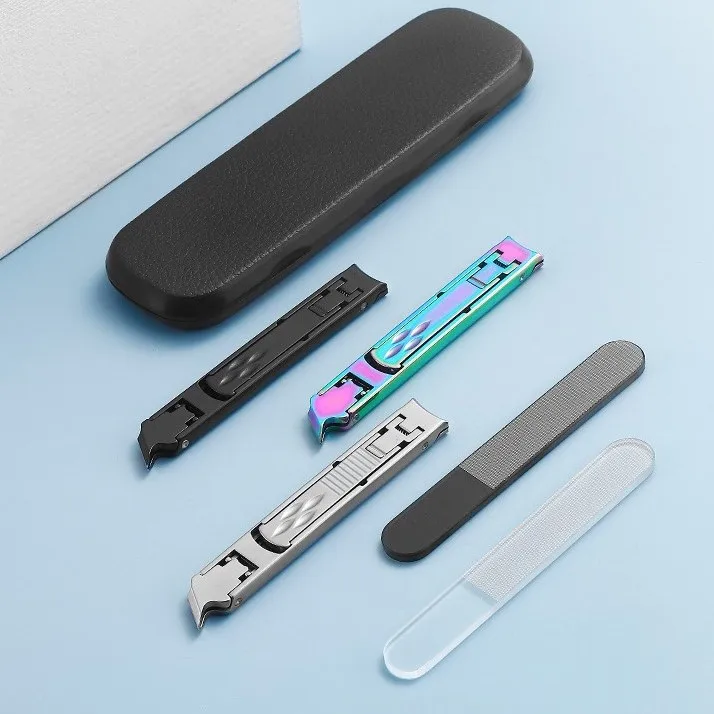 New Original Nail Tool Black Nail Clipper sharp Stainless Steel Nail Clippers
