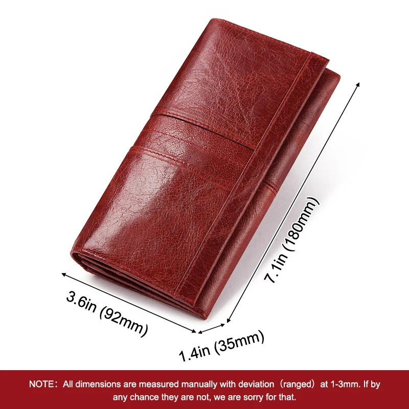 Portafoglio Donna Libro Grande Pelle Zip Portamonete Carte Credito Sot - Foto 7