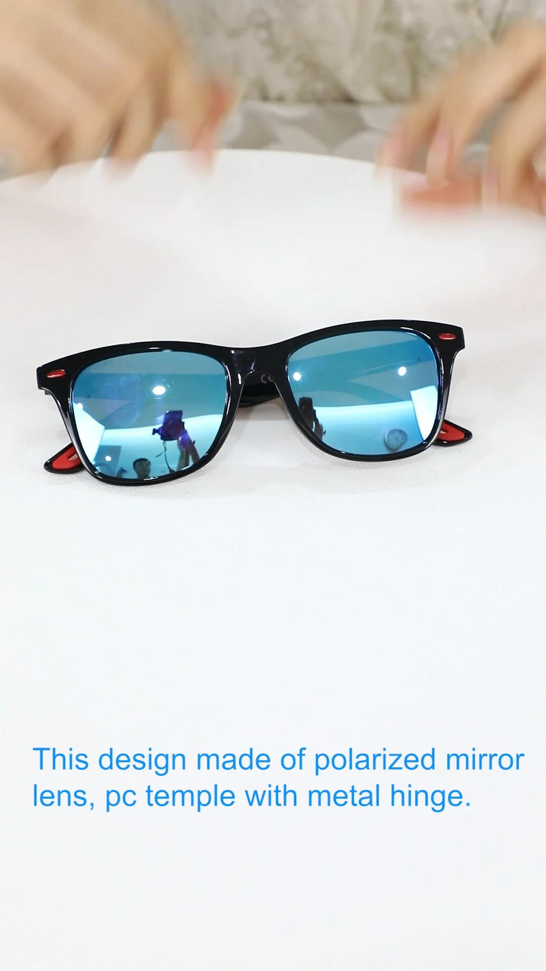 Classic Polarized Sunglasses For Men & Women – Square Frame UV400 – Driving & Outdoor