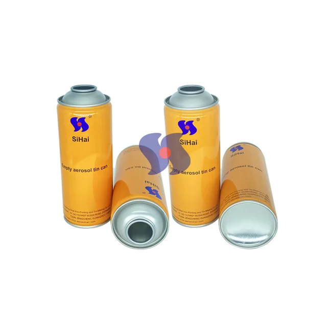 High-Quality 65X158mm Tinplate Spray Empty Bottles Packaging Aerosol Tin Cans