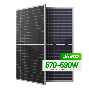 ジンコタイガーNeo N型595w 615ワット両面発電ソーラー600W 605W 610W 