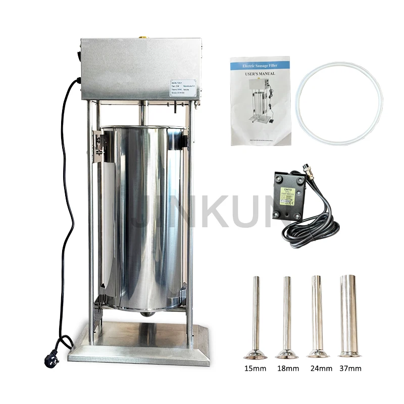 product jinkun electric sausage stuffing machine 30l capacity stainless steel vacuum sausage filling machine factory outlet-10