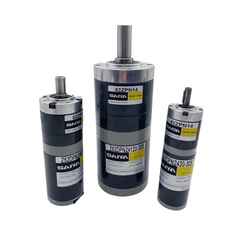 Brush Brushless 24V 12V DC Planetary Gear Motor 60W 90W with Gearbox ...
