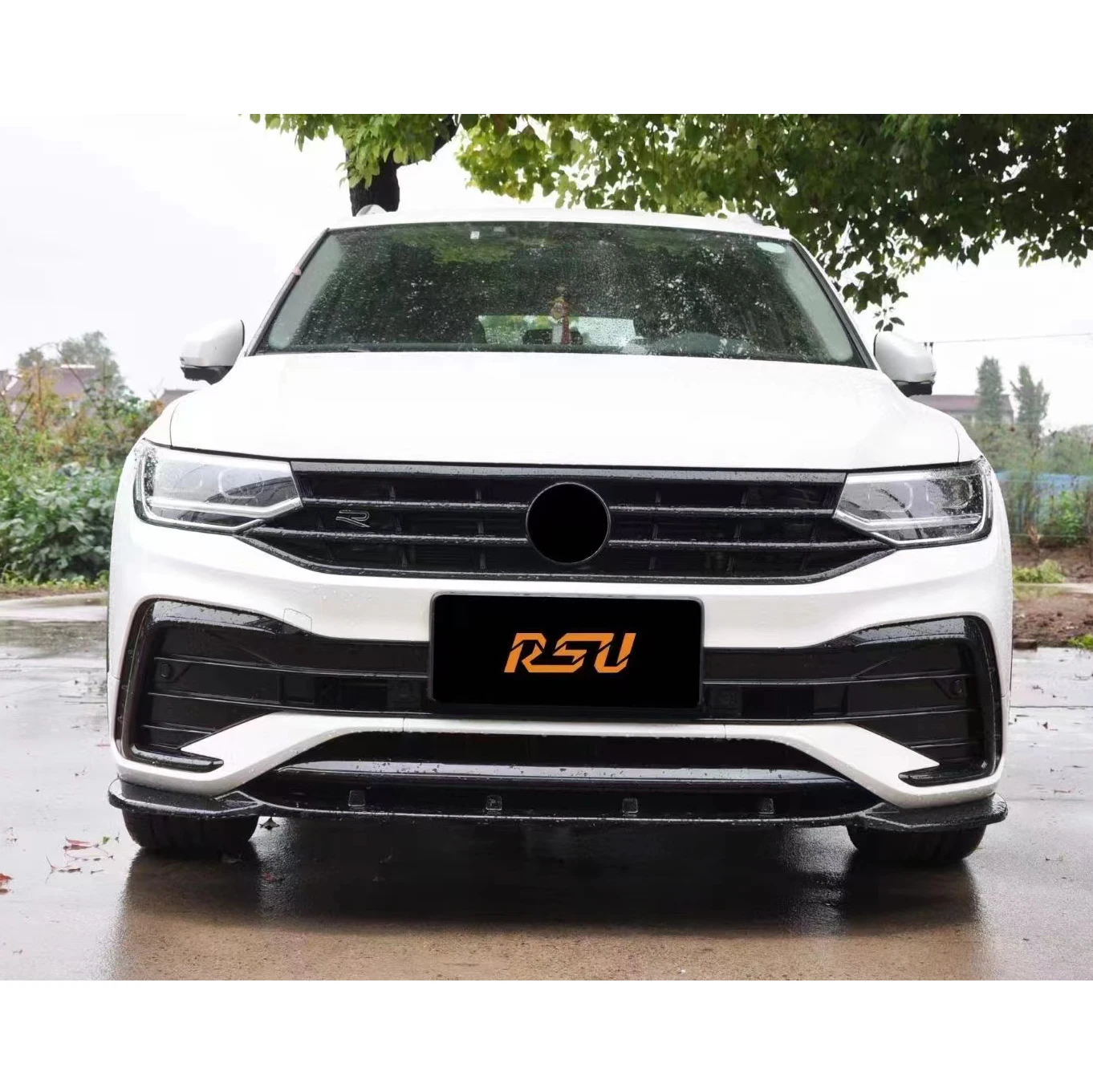 For Volkswagen Vw Tiguan Car Bumpers Front Bumper Assy For Tuning Parts Upgrade Rline 20212023