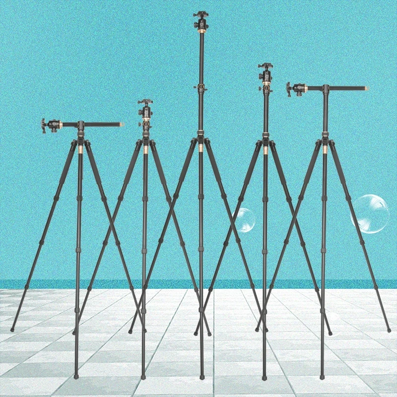 QZSD Q996H Transverse Camera Station Object Tracking Irrigation Stand Tripod Projector Photo Elevator Laser Level Holder Tripod