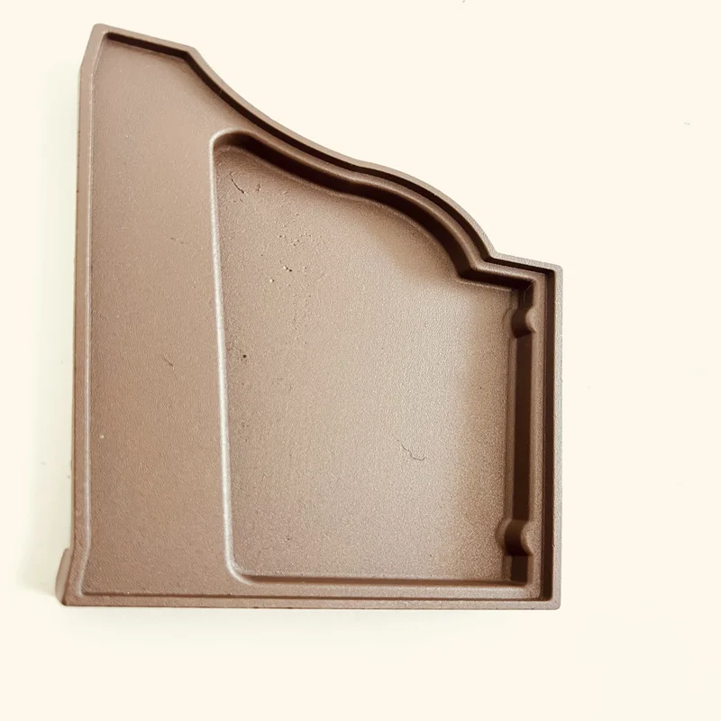 Jiangyin Yonghao Factory Customize Gutter Downspout End Covers Accessories Attachments Aluminum Alloy Forging Gutter End Cover