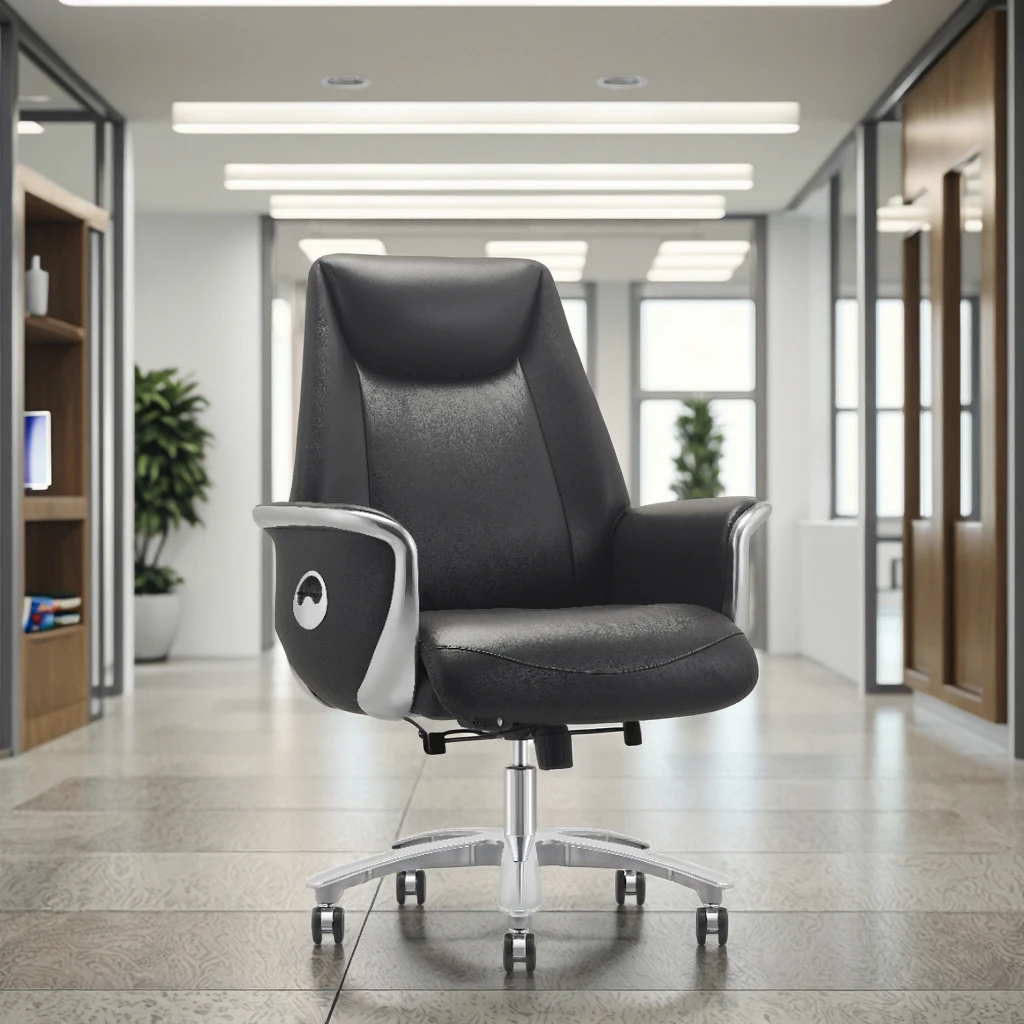 Premium Quality Modern Leather Ergonomic Executive Chair 4