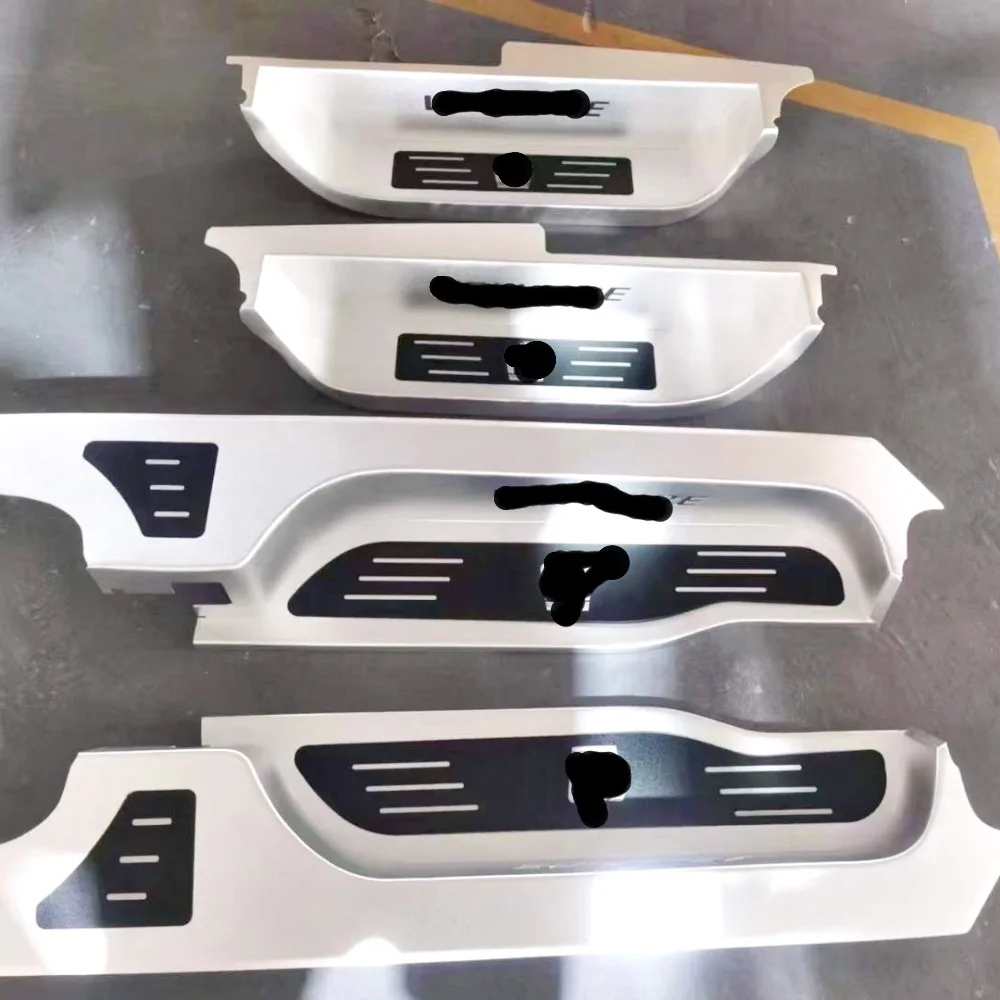 Car Led Illuminated Pedal With Car Logo Hiace Car Moving Led