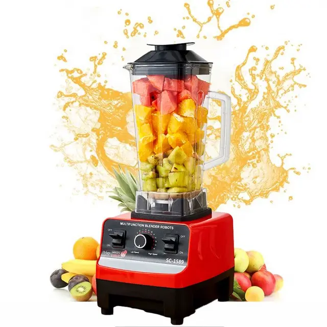 Professional Fruit Food Juice Blenders and Juicers Machine Silver crest Stand Kitchen Mixer Blender 2 in 1