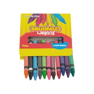 12 Bulk Crayon Set, Cute School Supplies, School Teachers Kids Coloring Non-Toxic