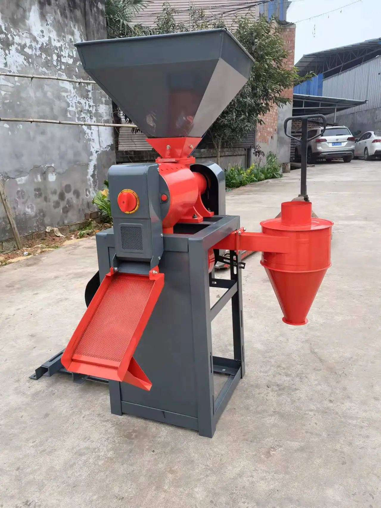 Diesel Rice Mill 6N70 1T Diesel Combined Rice Milling Machine - High Efficiency