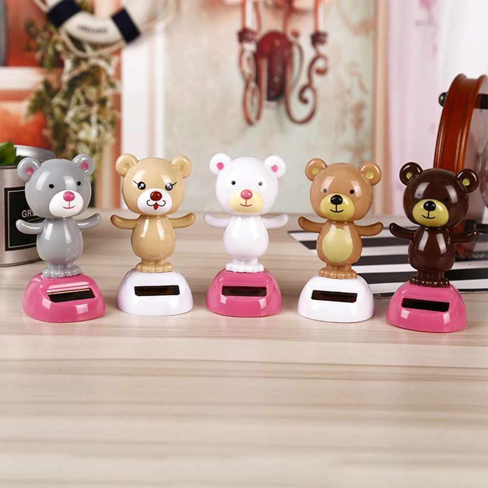 Танцующая игрушка обезьяна на солнечных батареях танцующие куклы животных качающиеся анимированные танцоры Ловцы солнца