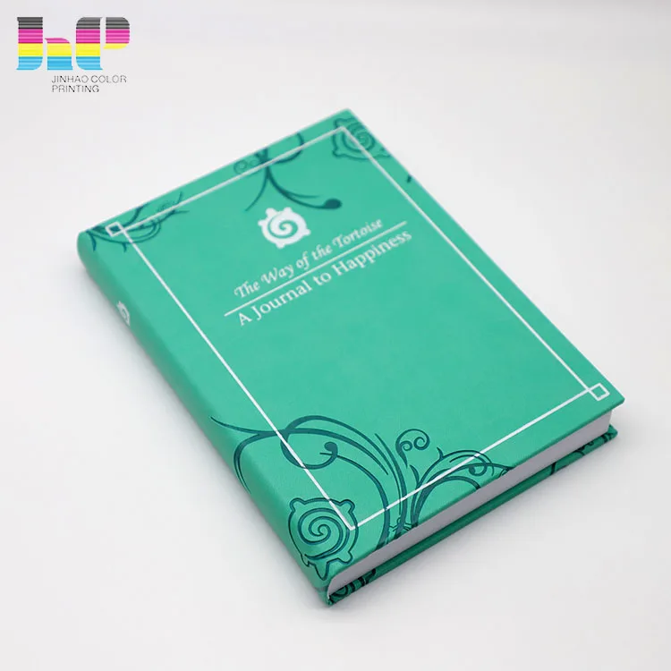 Custom Logo Printed Debossed or embossed PU Planner Leather Notebook Stationary