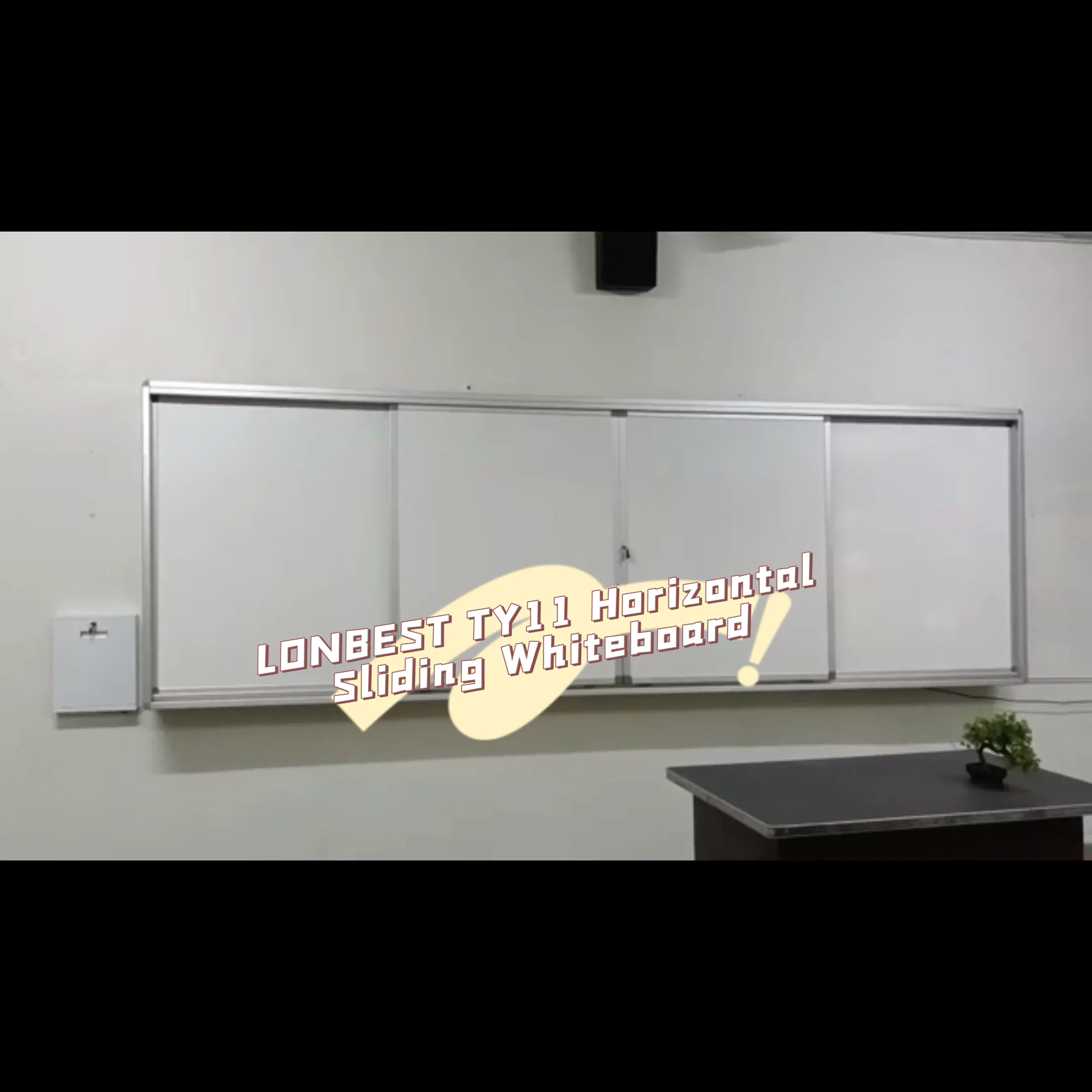 Cheap Prices 4000*1305mm Smart Board Interactive Whiteboard With Lock