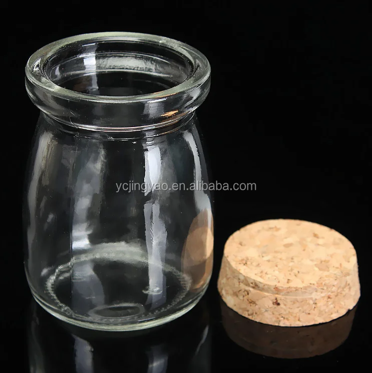 Mini Small Clear Glass Storage Jars Bottle Vial Container with Cork Stopper