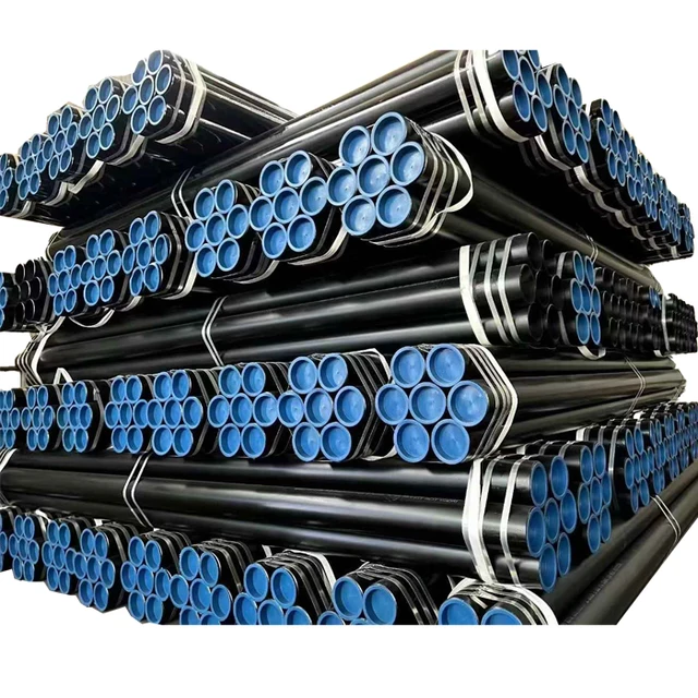 Chinese Gas Oil Pipeline Seamless Black API 5L Carbon Steel Pipe