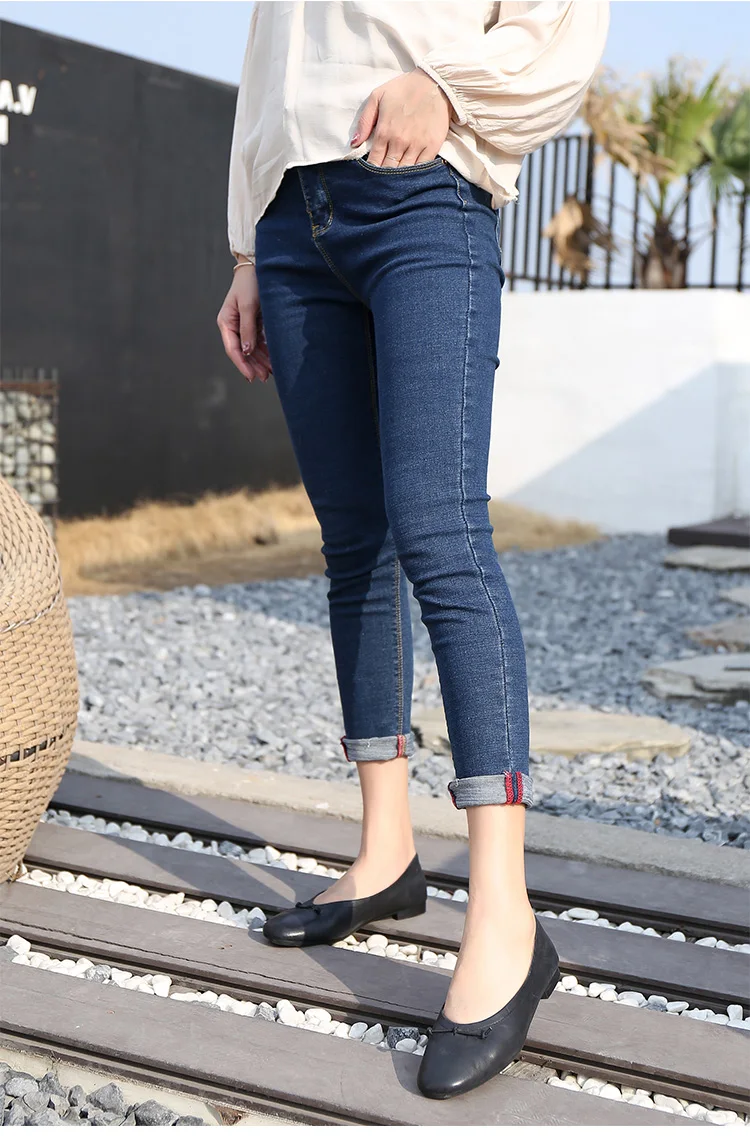 casual leather flats