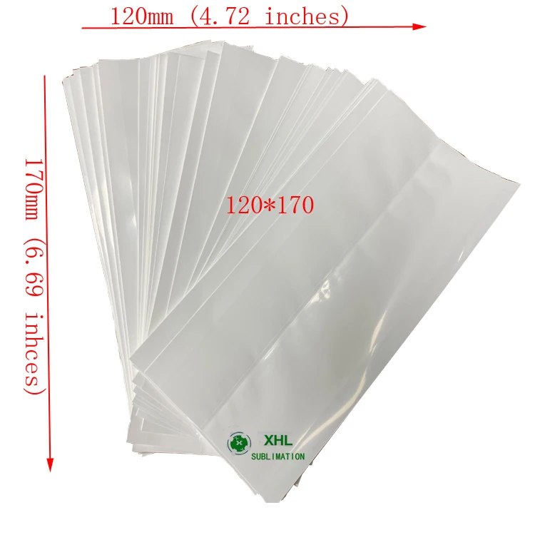 White Sublimation Shrink Wrap Heat Shrink Sleeve Bag For Convection Oven Using Buy White