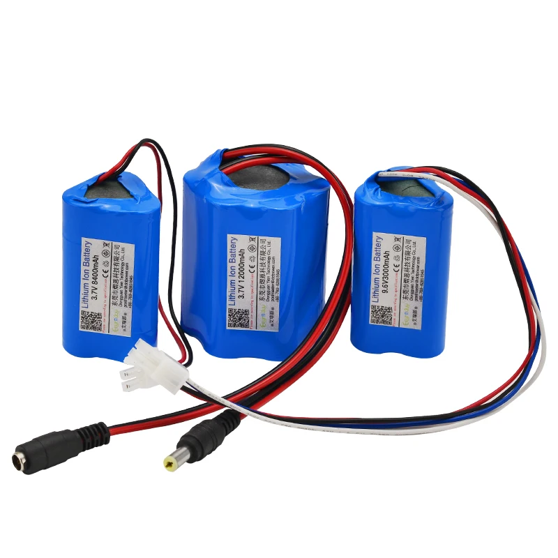 Custom 12.8V 9000mAh LiFePO4 Battery Pack OEM Custom for AGV AMR  Fish Finder Robotic Lawn Mower Emergency Light Toys CE
