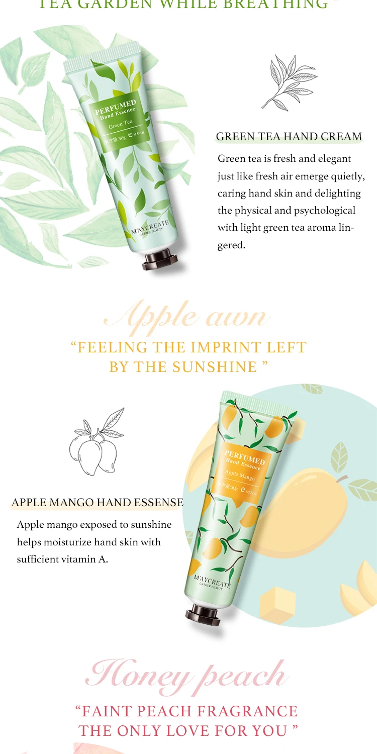 Private Label Hand Cream Moisturizing Hand Cream For Dry Cracked Skin