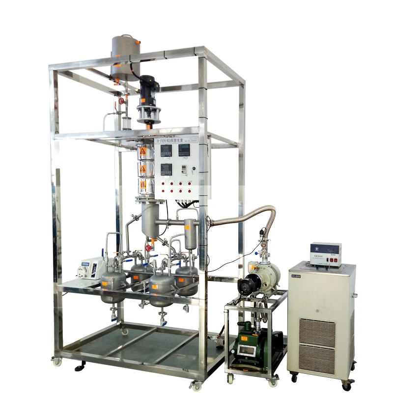 Extraction Equipment Short Path Distillation Unit Distillate Oil Extract Equipment