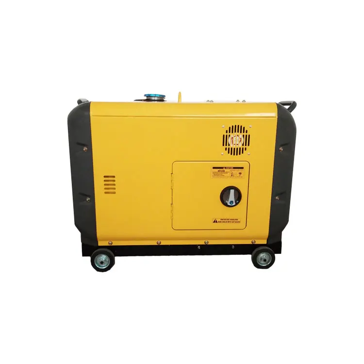 Portable Diesel Generator 6.5KW/8KVA Powerful Silent Single Phase Elec Generator 
