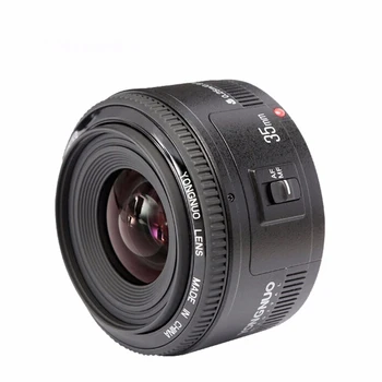 Yongnuo 35mm YN35mm F2 Lens Wide-angle Large Aperture Fixed Auto Focus Lens for F EF Mount Cameras