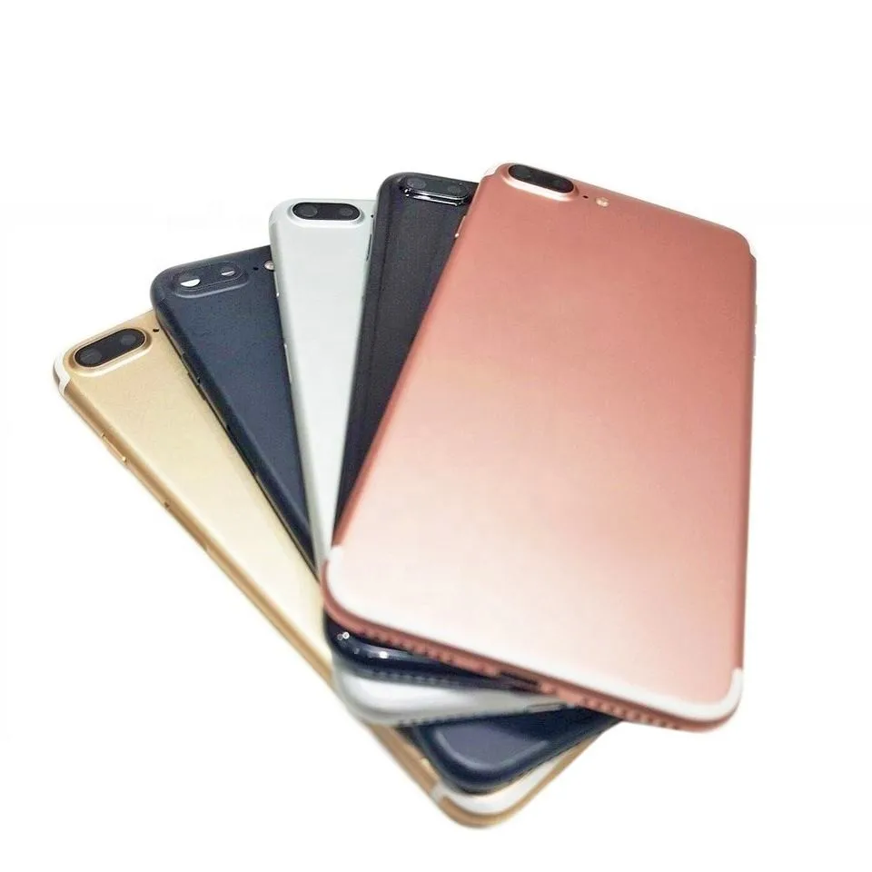 Высококачественная задняя крышка для iphone 7 plus стеклянная батарейного отсека с