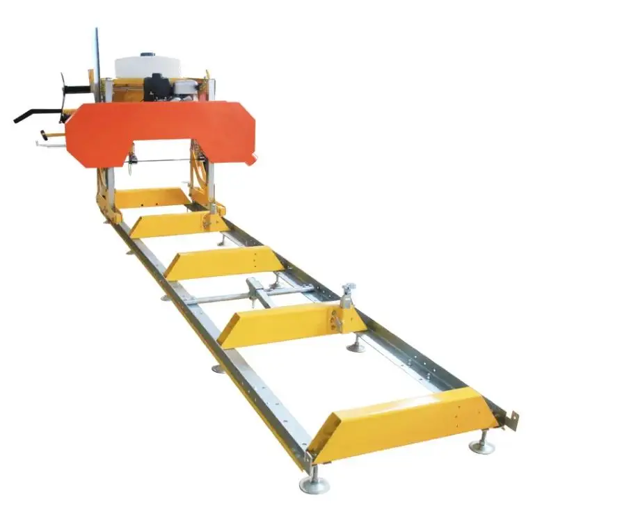 31'' Gasoline Engine Portable Band Sawmill With 4m Trailer Buy Mobile