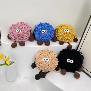 2026 New Ugly and Cute Crossbody Bag Knitted Monster Shaped Mobile Phone Bag Creative Design Mini Bag