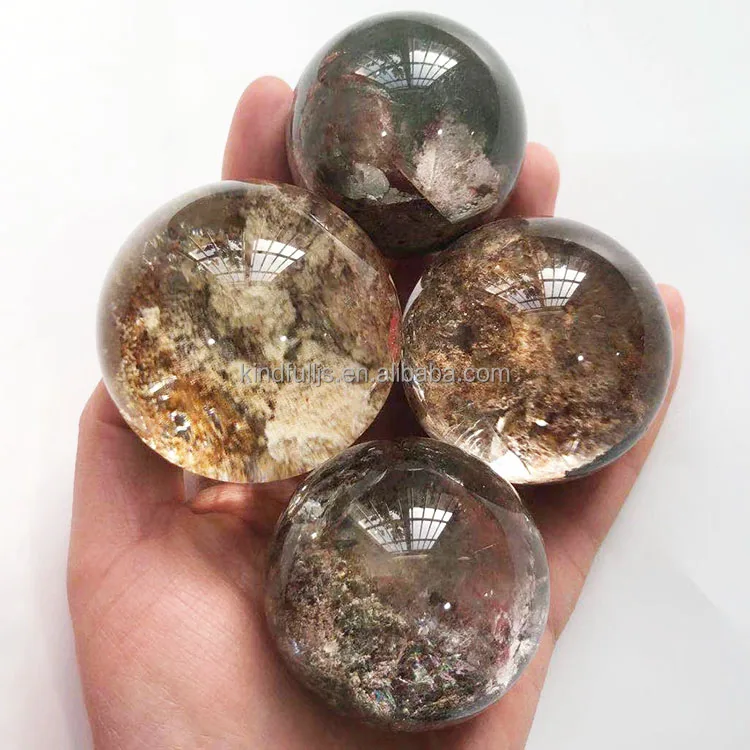 Rare Light Gold Rutilated high quality Quartz Sphere,Silver Rutilated Crystal, Rabbit Hari Crystal,Excellent Amphibole,Phantom Ball,35mm Diameter