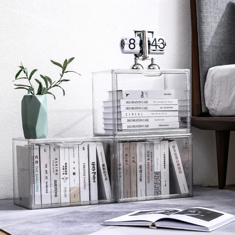 Лидер продаж, Новые поступления, пластиковый акриловый пакет, коробка для хранения, прозрачный Органайзер для сумок, прозрачный контейнер для хранения