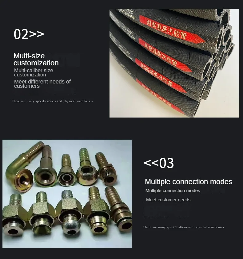 Air Condition Hose R134a Sae J2064 Type C Type E Air Conditioner Hose