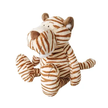 ZD271 Old Yellow Tiger Ragdoll Children Gift Animals Stuffing Plush Toy Zodiac Tiger Year Mascot Plush Toys