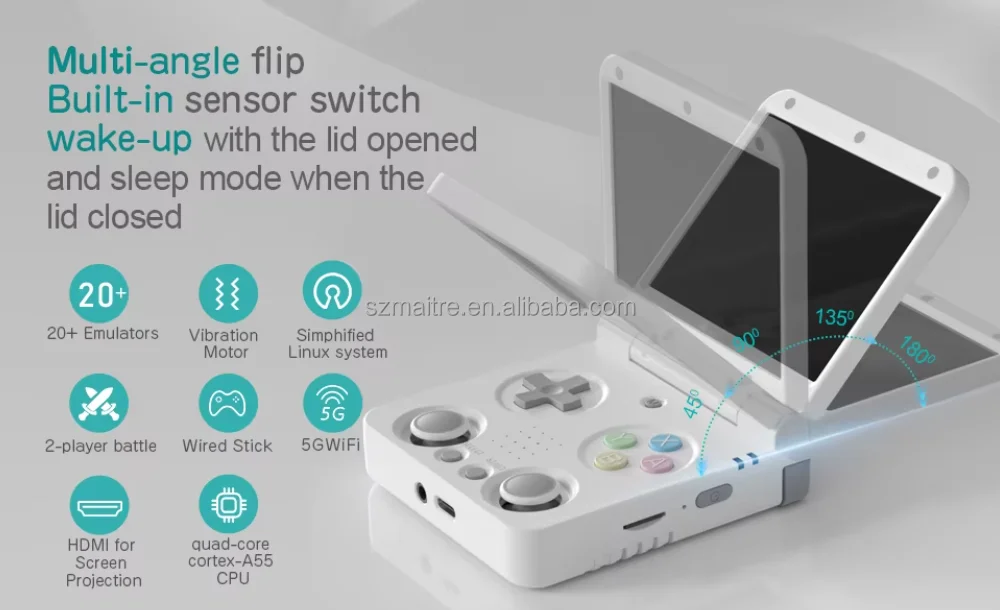 MIYOO FLIP V2 - Ultimate Handheld Game Console Experience