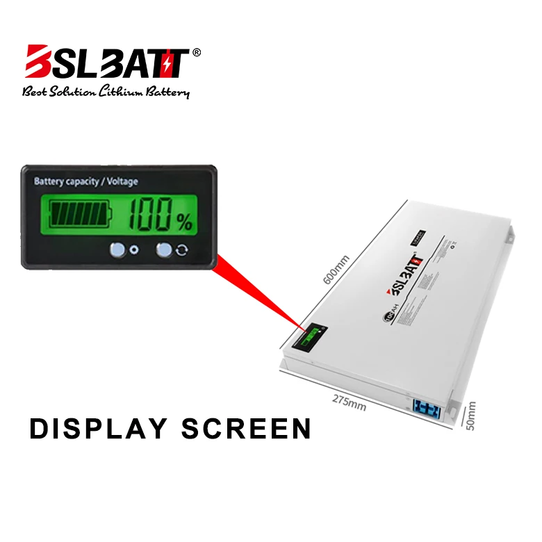 BSLBATT Lifepo4 12 Volt 100ah Lithium Iron Lipo4 Battery 12v 100ah 400ah Lithium Slim Solar Energy Battery
