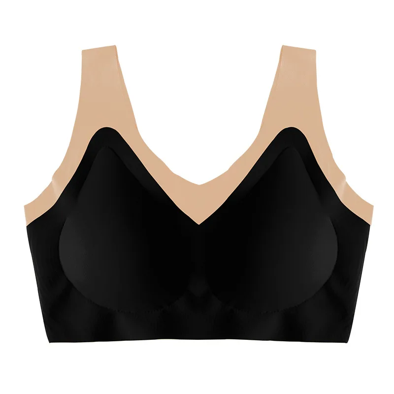 Wire Free Women Sportive Breast Lift Up Bra Plus Size Beautiful Back