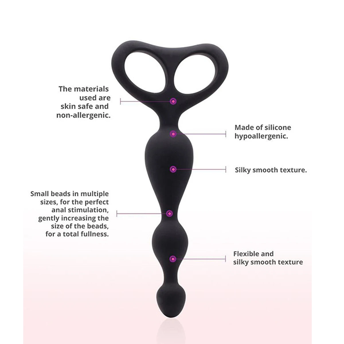 long term anal plug Butt Plug Trainer for Comfortable Long-Term Wear, Silicone Anal Plugs  Training Set with Flared Base Prostate Sex