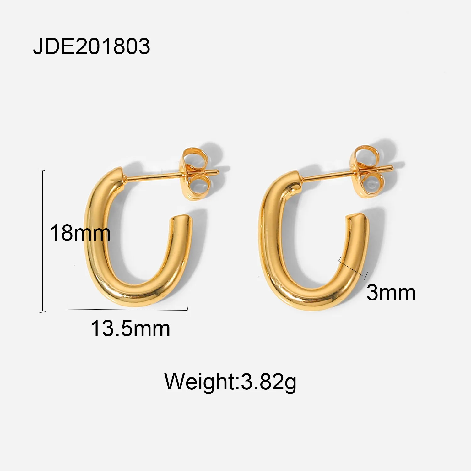 Semi round hoop