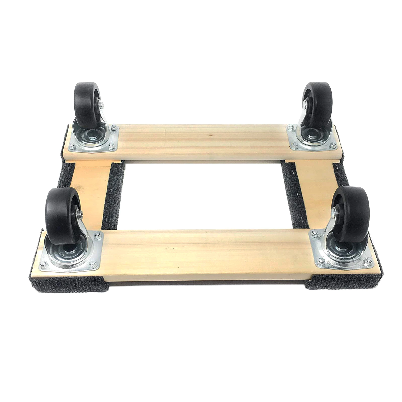 Heavy Duty Interlocking Moving Dollys Small Flat Dolly Cart Furniture