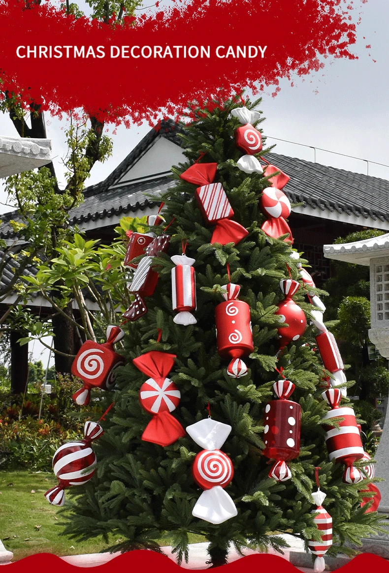 Decoração De Natal Doces Ao Ar Livre,Centro De Compras,Grande - Buy  Decoração De Doces,Decoração Do Natal,Pendurado Decoração De Natal Product  on 