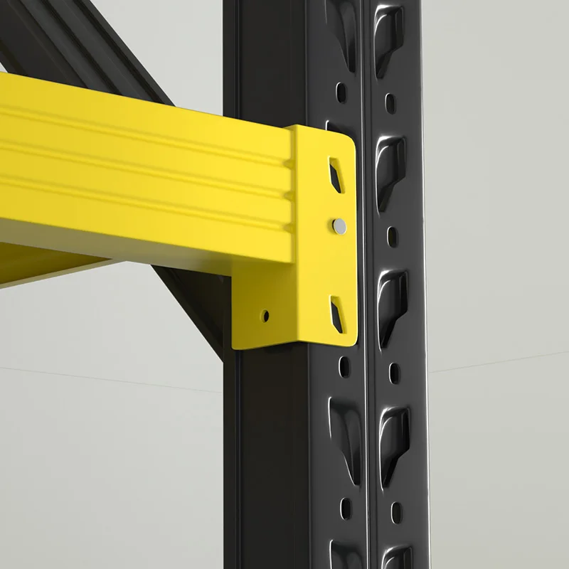 Heavy Duty Steel Shelf Unit with Adjustable Layers for Warehouse Storage