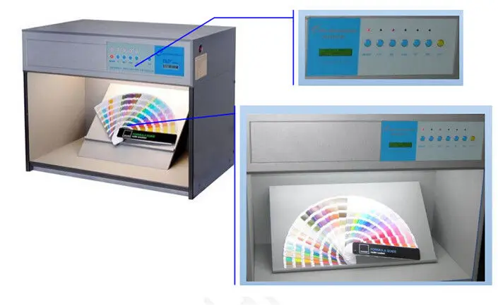 LIYI Fabric Textile Color Assessment Cabinet Matching Chamber Light Box for Inspection