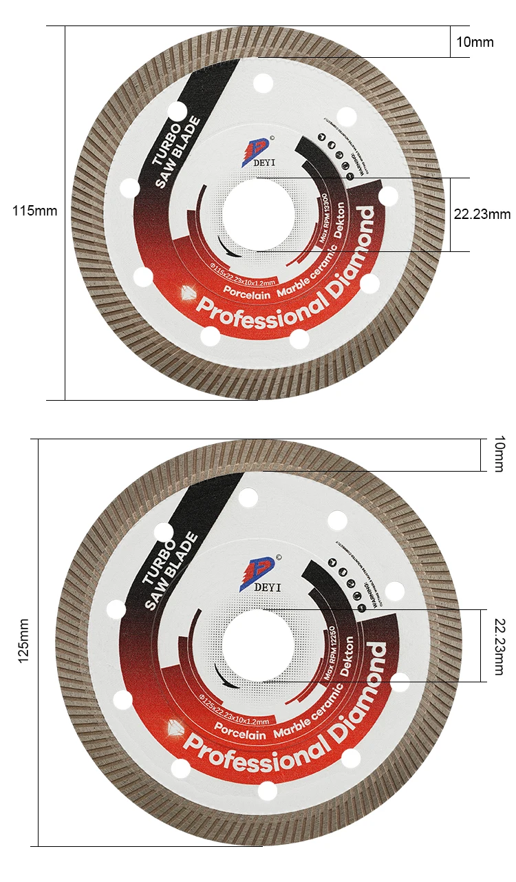 product hot pressed diamond turbo saw blade cutting disc cutting wheel for marble granite porcelain ceramic tile-15