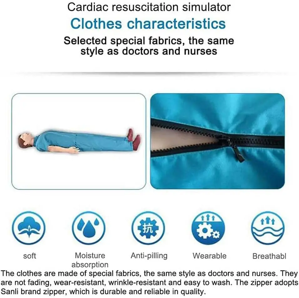 Cardio Pulmonary Resuscitation Model - Half Body CPR Kit